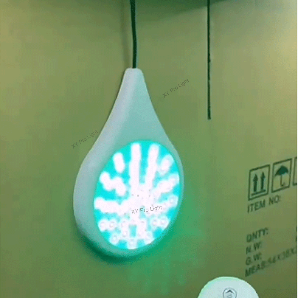 Pond Light Submersible - 30W RGB水中ライト磁気吸引スイミングプールランプ25Wモバイルアプリ制御パンチングなしインストールプール風景スポットライト