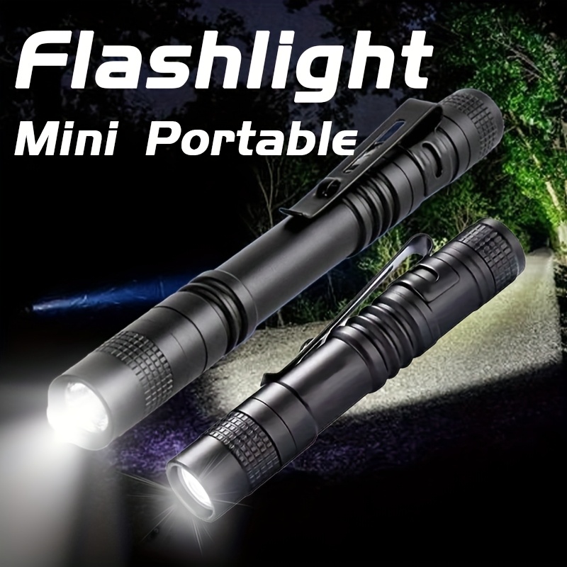 Outdoor Lighting B&Q - ミニポータブルLED懐中電灯ポケット超明るい高ルーメンハンドヘルドペンライトlinterna ledトーチキャンプ屋外緊急用