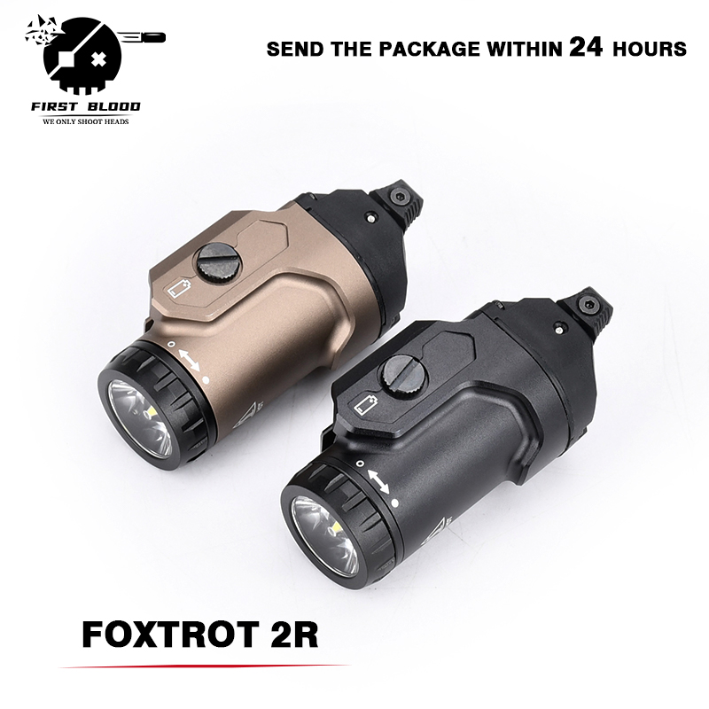 Outdoor Lighting B&Q - タクティカルFOXTROT2R 700ルーメン汎用懐中電灯 多機能屋外雨滴防止FOXTROTピストルライト