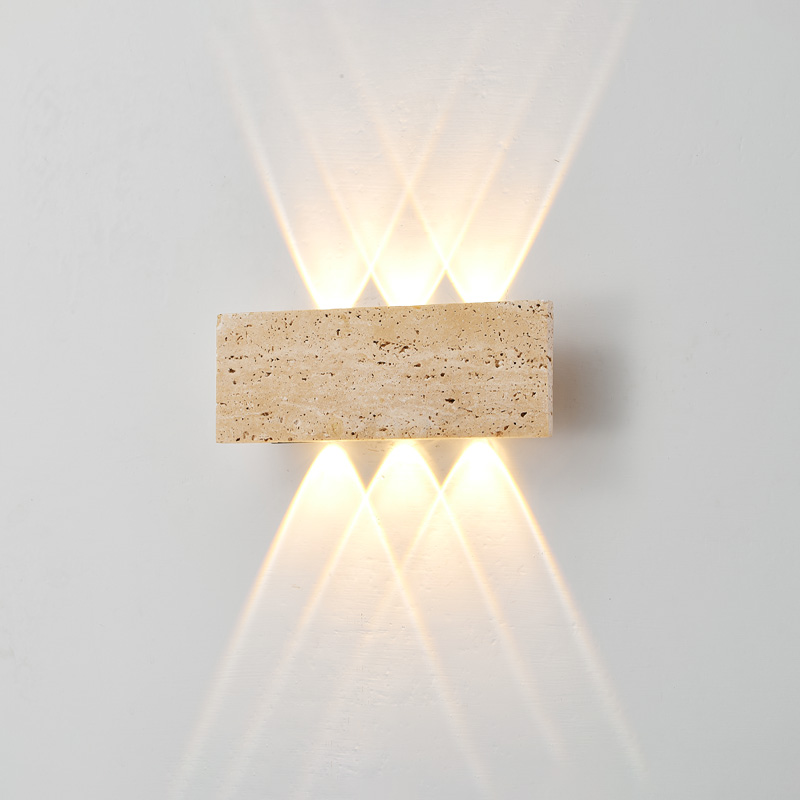 Outdoor Lighting Lux - 侘び寂び LED ウォールランプ ガーデンライト 石 IP65