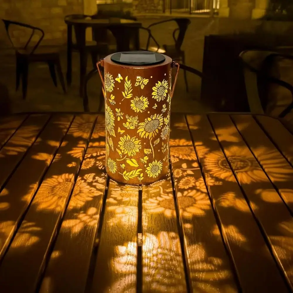 ひまわりライトとシャドウライト防水屋外ライトソーラーパワーで - Outdoor Lighting Landscape のレビューと価格