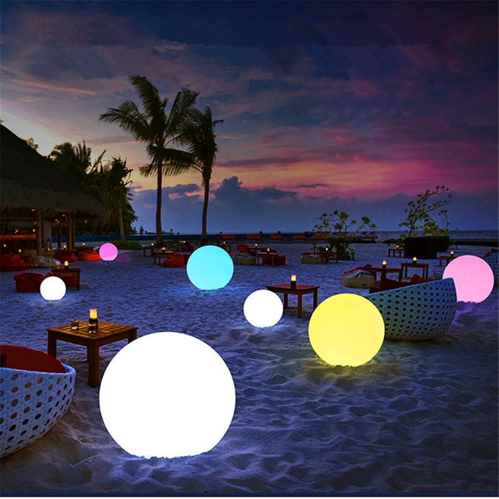充電式LEDグローイングボールライト、子供、大人用、屋外グロ - Outdoor Lighting In Ground のレビューと価格