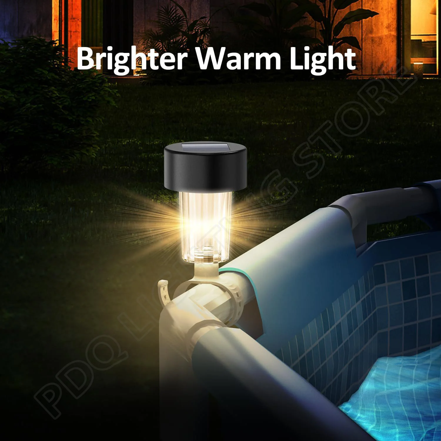 ソーラーライト屋外防水ケーブルタイ太陽光発電ライト庭フェンス - Outdoor Lighting For Fence のレビューと価格