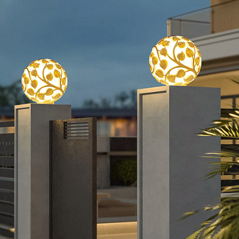 屋外用柱状ライト ソーラーLED柱状ライト 非ソーラーライト - Outdoor Lighting Decoration のレビューと価格