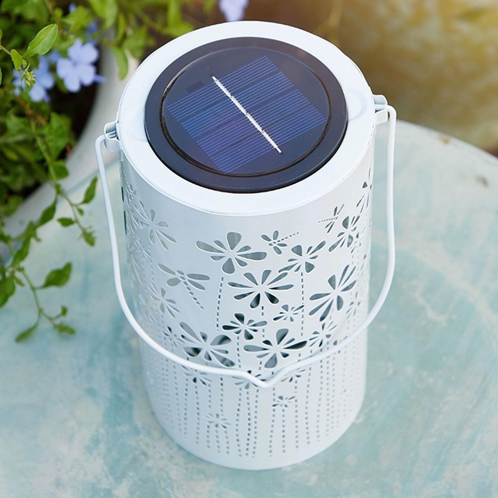 ソーラーハンギングランタン防水フラワーランプ装飾ソーラーライ - Outdoor Lighting Landscape のレビューと価格