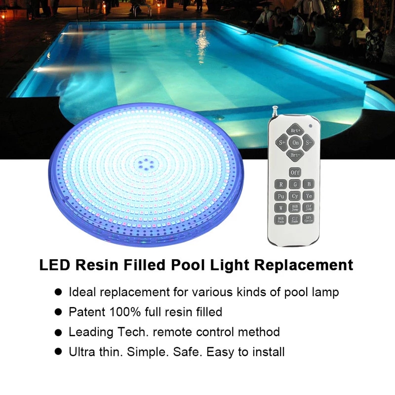 25W RGB LEDプールライト 30W 35W 45W  - Pond Light Submersible のレビューと価格