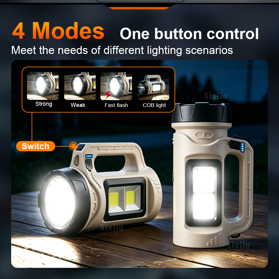マルチシーンハンドヘルド LED トーチソーラー Type- - Outdoor Lighting B&Q のレビューと価格