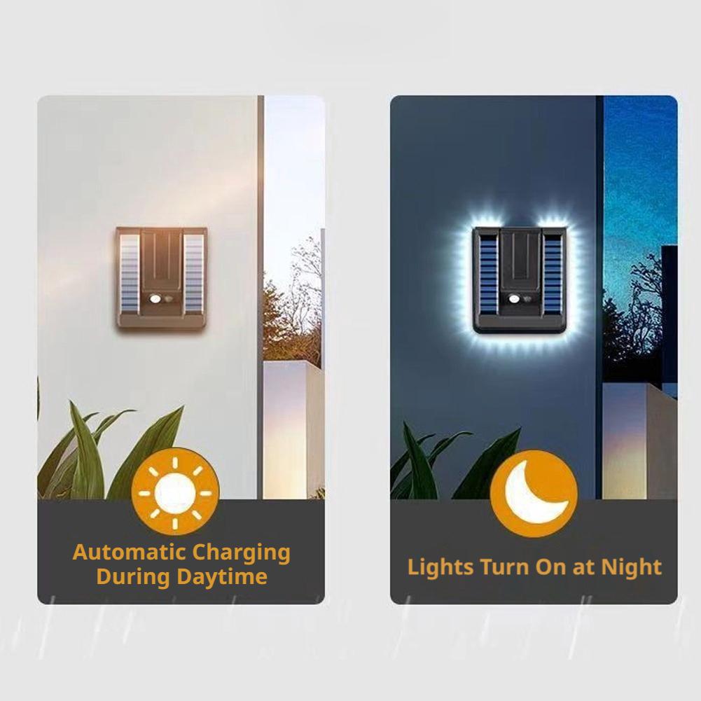 折りたたみ式LED 120 °   ソーラーライト 3 モー - Outdoor Lighting Lux のレビューと価格