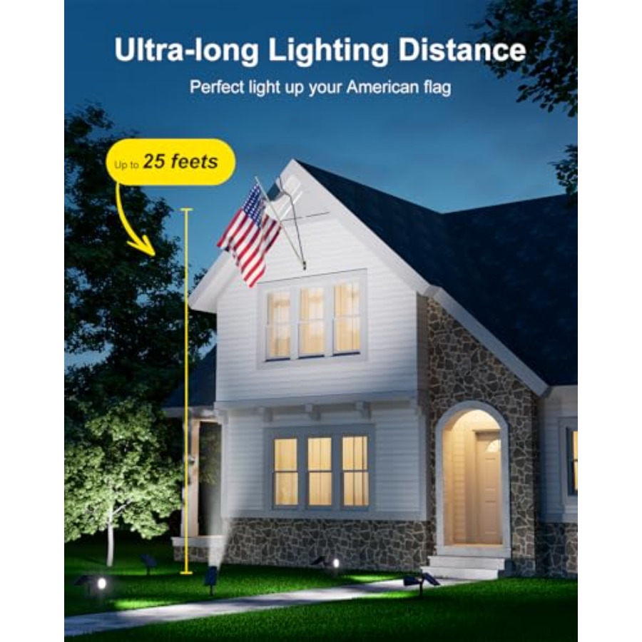 ソーラースポットライト 屋外防水ライト 木、彫像、花、植木鉢 - Outdoor Lighting Landscape のレビューと価格