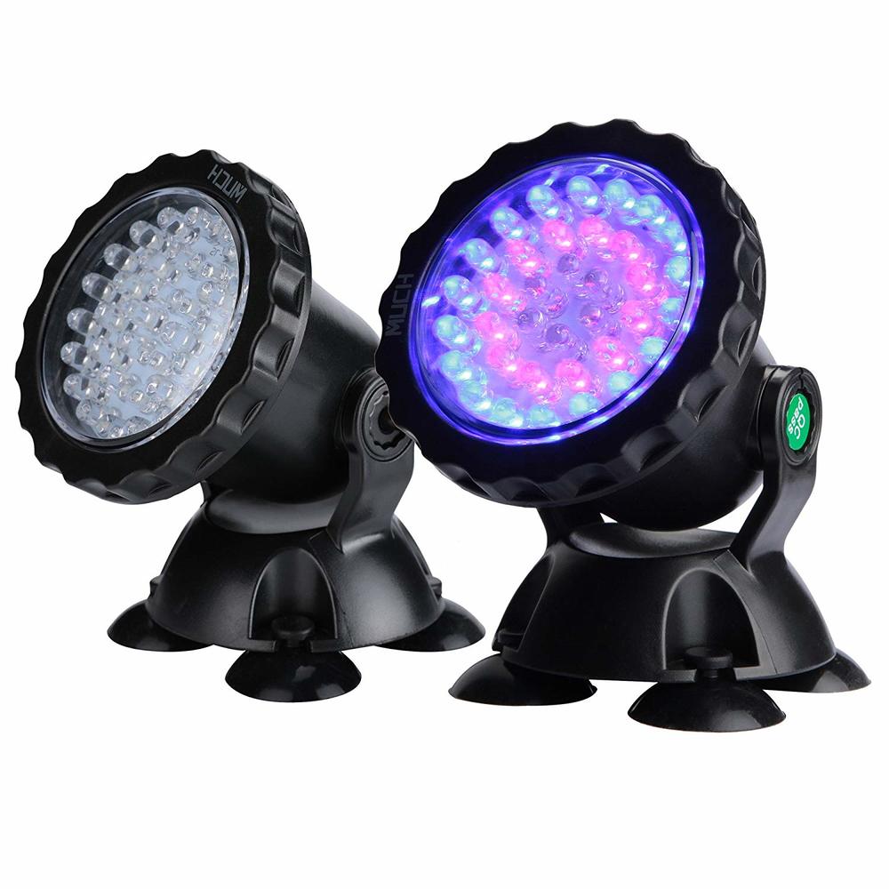 リモコン付きマルチカラー水中ledランプ,水族館,噴水,庭, - Pond Light Submersible のレビューと価格