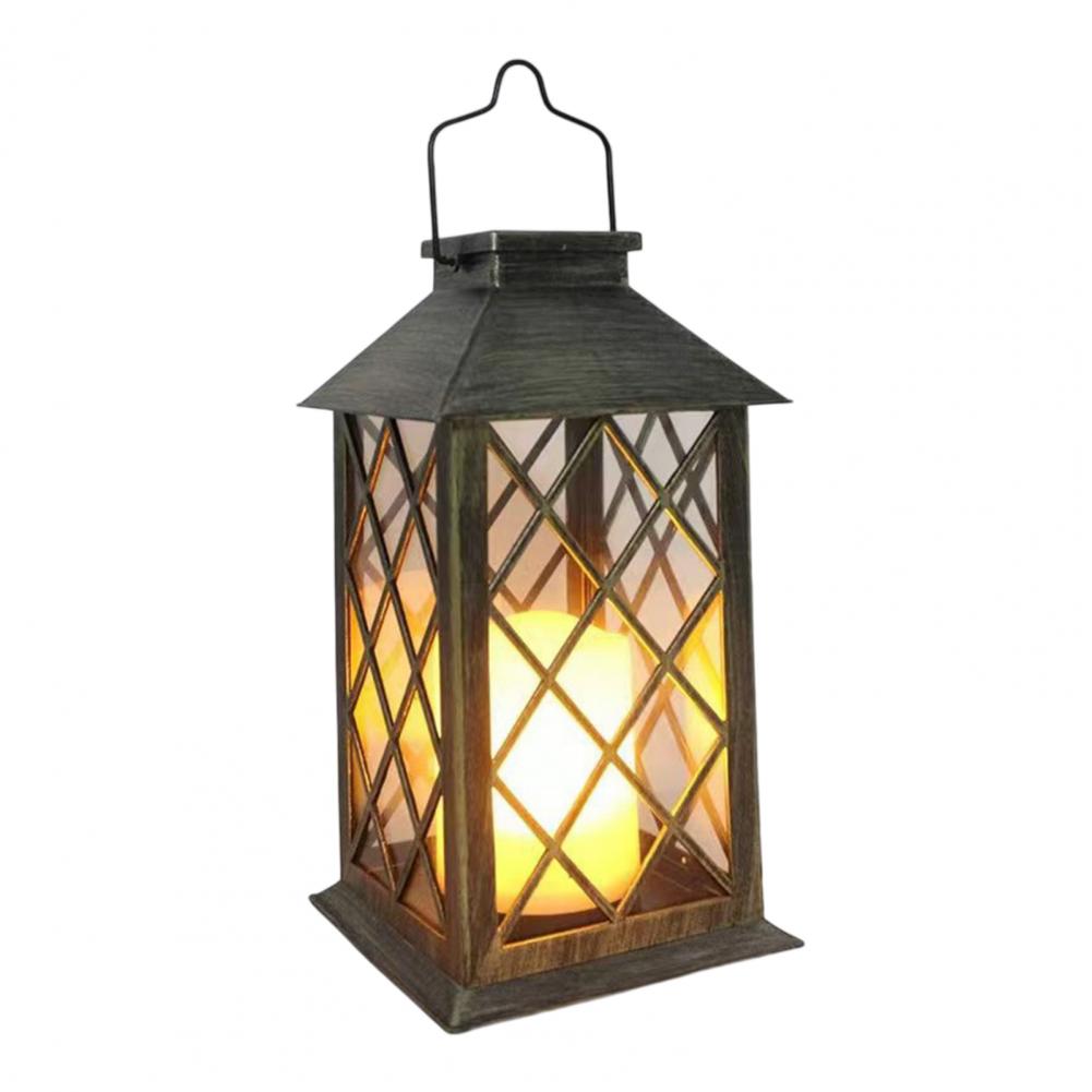 レトロソーラーランタン、屋外ソーラーキャンドルランタン、吊り - Outdoor Lighting Decoration のレビューと価格