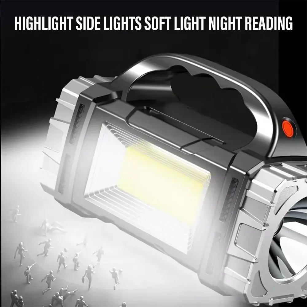 新しいアップグレード充電式ハイパワーソーラー LED 懐中電 - Outdoor Lighting B&Q のレビューと価格