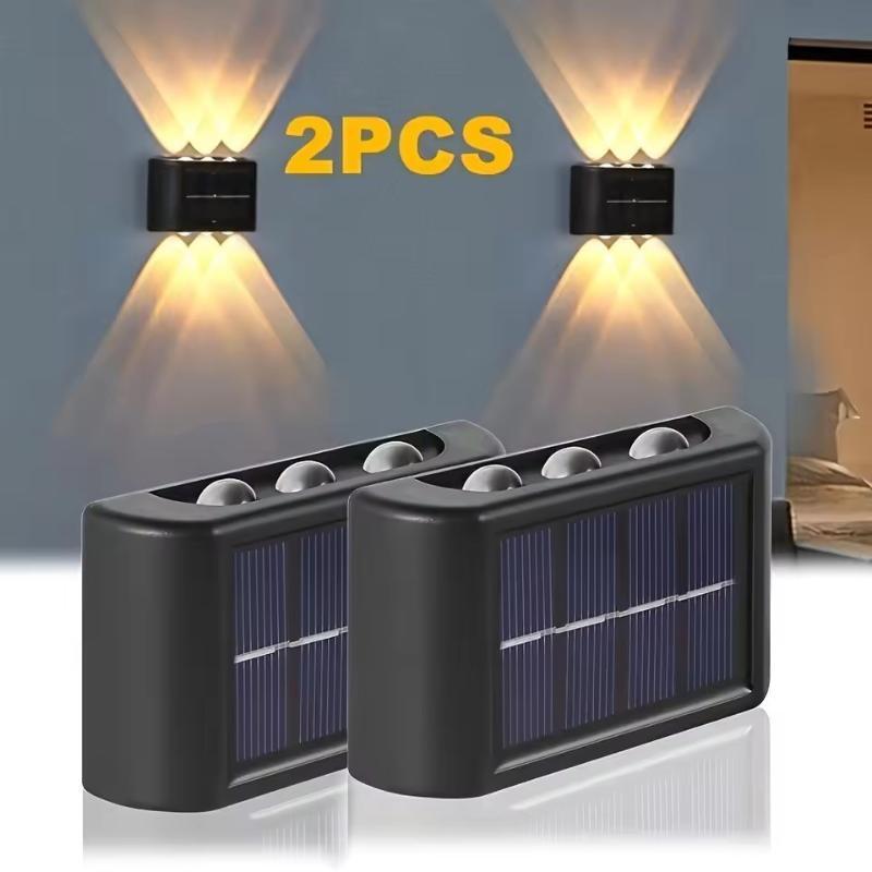 屋外防水ソーラーLEDウォールライト、夕暮れから夜明けまで点 - Outdoor Lighting For Fence のレビューと価格
