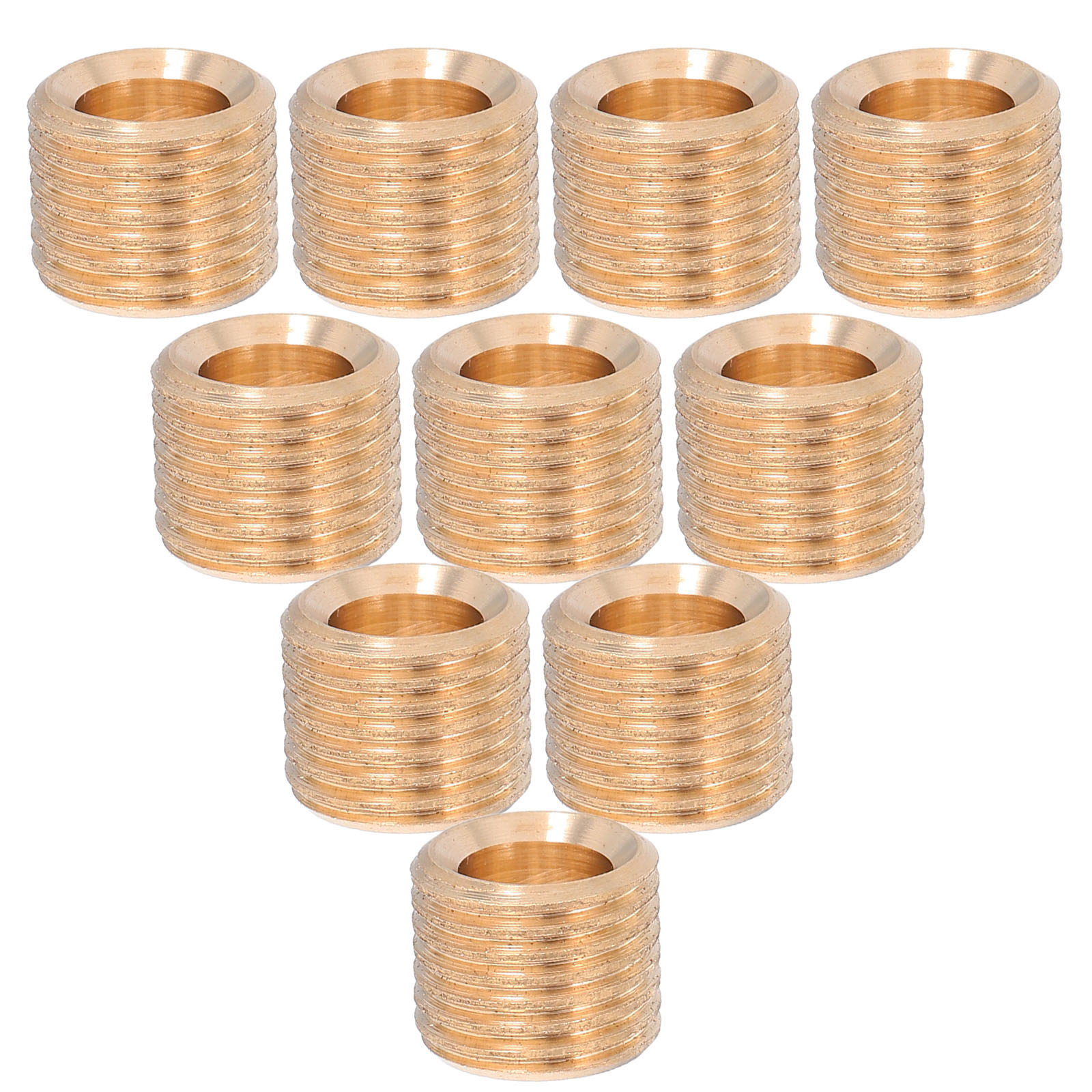 10個入り M10 純銅製中空フルスレッドパイプニップル ラ - Outdoor Lighting Vintage のレビューと価格