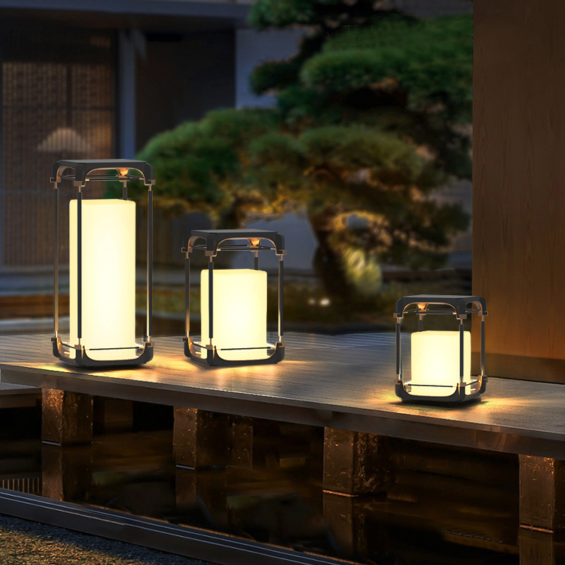 発光フロアランプ 庭用ソーラーLED屋外照明 非ソーラーラン - Outdoor Lighting Decoration のレビューと価格