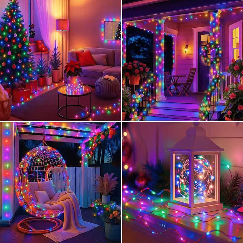 ソーラーガーデンLEDフェアリーライト屋外8モードフレキシブ - Outdoor Lighting For Fence のレビューと価格