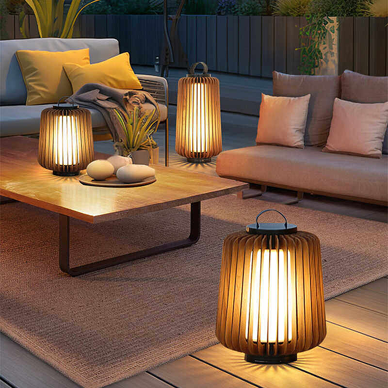 発光フロアランプ中庭ソーラーLED屋外照明非ソーラーランプ屋 - Outdoor Lighting Decoration のレビューと価格
