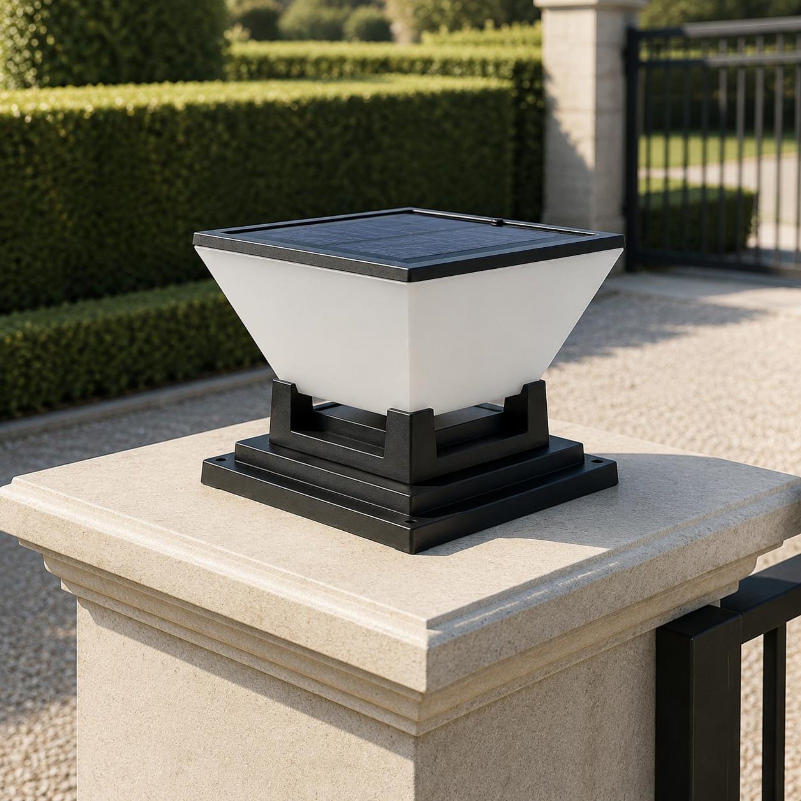 ソーラーポストライト防水ソーラーフェンスライトフェンスキャッ - Outdoor Lighting For Fence のレビューと価格